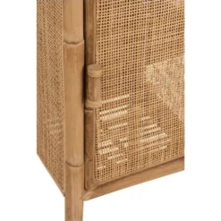 Calicosy Tables De Chevet Table De Nuit Rotin Naturel -Tables De Chevet Soldes table de nuit rotin naturel 4