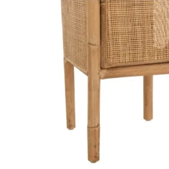 Calicosy Tables De Chevet Table De Nuit Rotin Naturel -Tables De Chevet Soldes table de nuit rotin naturel 5