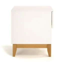 Woodman Tables De Chevet Table Et Chevet Design Scandinave 1 Niche Blanc -Tables De Chevet Soldes table et chevet design scandinave 1 niche blanc 3