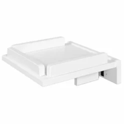 ID Kids Tables De Chevet Tablette Pour Lit Bois Massif -Tables De Chevet Soldes tablette pour lit bois massif blanc 5