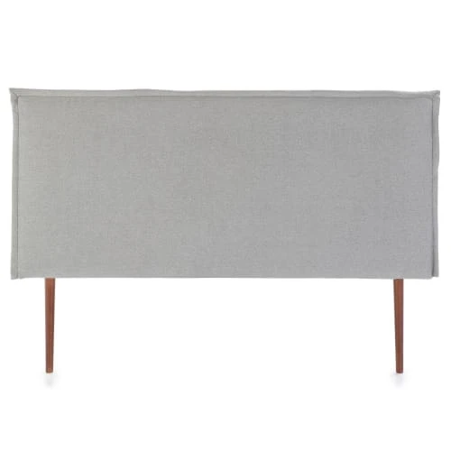 HOMN Têtes De Lit Tête De Lit 140x100 Cm, Tissu Gris, épaisseur Totale De 8 Cm 5 HOMN Têtes De Lit Tête De Lit 140x100 Cm, Tissu Gris, épaisseur Totale De 8 Cm – Image 3