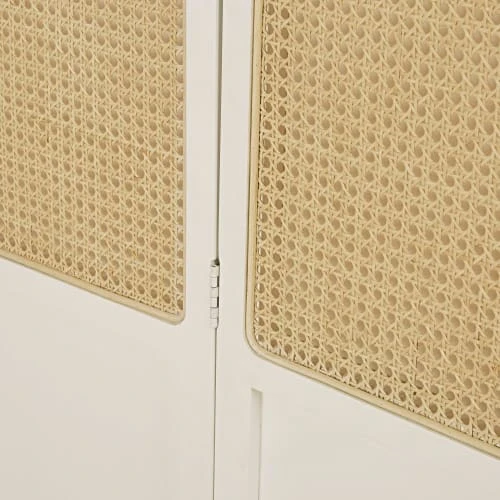 Maisons Du Monde Têtes De Lit Tête De Lit 160/180 Blanc Cassé Et Cannage En Rotin 5 Maisons Du Monde Têtes De Lit Tête De Lit 160/180 Blanc Cassé Et Cannage En Rotin – Image 3