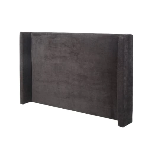 Maisons Du Monde Têtes De Lit Tête De Lit 160 à Rebords Gris Anthracite 4 Maisons Du Monde Têtes De Lit Tête De Lit 160 à Rebords Gris Anthracite – Image 2