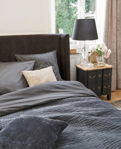 Maisons Du Monde Têtes De Lit Tête De Lit 160 à Rebords Gris Anthracite 7 Maisons Du Monde Têtes De Lit Tête De Lit 160 à Rebords Gris Anthracite – Image 5