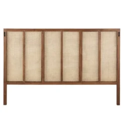 Maisons Du Monde Têtes De Lit Tête De Lit 160 En Acacia Massif Et Cannage En Rotin -Tables De Chevet Soldes tete de lit 160 en acacia massif et cannage en rotin 1000 0 18 217277 4