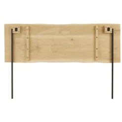 Maisons Du Monde Têtes De Lit Tête De Lit 160 En Chêne Massif Et Métal Noir 11 Maisons Du Monde Têtes De Lit Tête De Lit 160 En Chêne Massif Et Métal Noir -Tables De Chevet Soldes tete de lit 160 en chene massif et metal noir 1000 13 30 197978 4