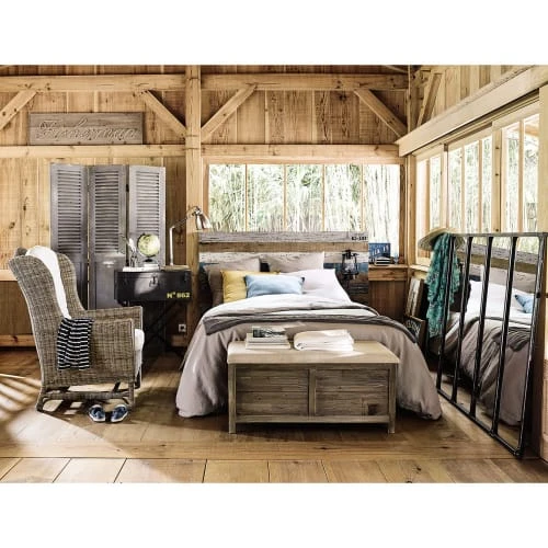 Maisons Du Monde Têtes De Lit Tête De Lit 160 En Lattes De Manguier 6 Maisons Du Monde Têtes De Lit Tête De Lit 160 En Lattes De Manguier – Image 4