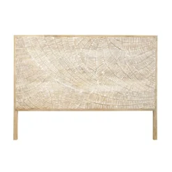 Maisons Du Monde Têtes De Lit Tête De Lit 160 En Manguier Massif Sculpté