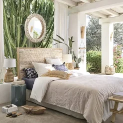 Maisons Du Monde Têtes De Lit Tête De Lit 160 En Manguier Massif Sculpté -Tables De Chevet Soldes tete de lit 160 en manguier massif sculpte 1000 13 19 186979 9