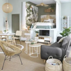 Maisons Du Monde Têtes De Lit Tête De Lit 160 En Pin Massif Imprimé Feuillage Blanc -Tables De Chevet Soldes tete de lit 160 en pin massif imprime feuillage blanc 1000 13 2 198811 3