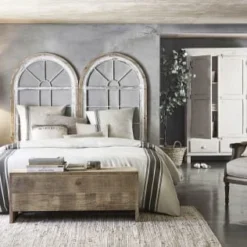 Maisons Du Monde Têtes De Lit Tête De Lit 160 Fênetres Blanches 13 Maisons Du Monde Têtes De Lit Tête De Lit 160 Fênetres Blanches -Tables De Chevet Soldes tete de lit 160 fenetres blanches 1000 0 38 199257 4