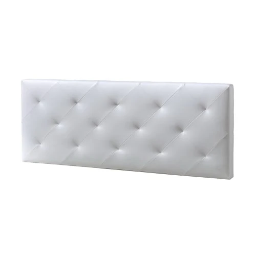 HOMN Têtes De Lit Tête De Lit 160x60 Cm Blanc, Cuir Synthétique 3 HOMN Têtes De Lit Tête De Lit 160x60 Cm Blanc, Cuir Synthétique