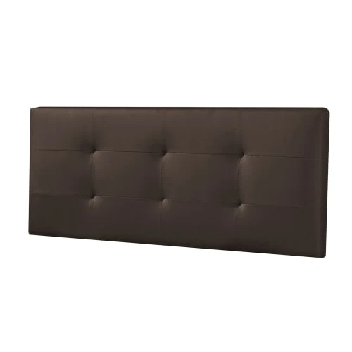 HOMN Têtes De Lit Tête De Lit 160x60 Cm Chocolat, Cuir Synthétique 3 HOMN Têtes De Lit Tête De Lit 160x60 Cm Chocolat, Cuir Synthétique