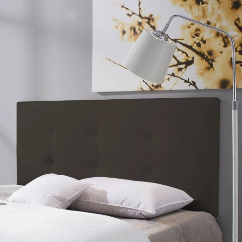 HOMN Têtes De Lit Tête De Lit 160x60 Cm Chocolat, Cuir Synthétique 4 HOMN Têtes De Lit Tête De Lit 160x60 Cm Chocolat, Cuir Synthétique – Image 2