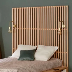 ID Kids Têtes De Lit Tête De Lit 170 Cm Bois Massif -Tables De Chevet Soldes tete de lit 170 cm bois massif 6