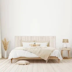 HOMN Têtes De Lit Tête De Lit 200x60 Cm, Imitation Bois, Mdf Avec Imprimé Réaliste 6 HOMN Têtes De Lit Tête De Lit 200x60 Cm, Imitation Bois, Mdf Avec Imprimé Réaliste -Tables De Chevet Soldes tete de lit 200x60 cm imitation bois mdf avec imprime realiste 15