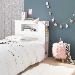 Maisons Du Monde Têtes De Lit Tête De Lit 90 Blanche -Tables De Chevet Soldes tete de lit 90 blanche 1000 7 39 159365 3