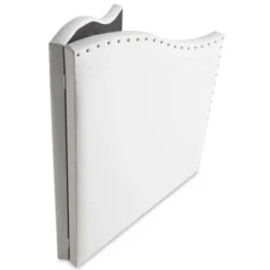 HOMN Têtes De Lit Tête De Lit Avec Des Clous 160x95 Cm Blanc 11 HOMN Têtes De Lit Tête De Lit Avec Des Clous 160x95 Cm Blanc -Tables De Chevet Soldes tete de lit avec des clous 160x95 cm blanc 3