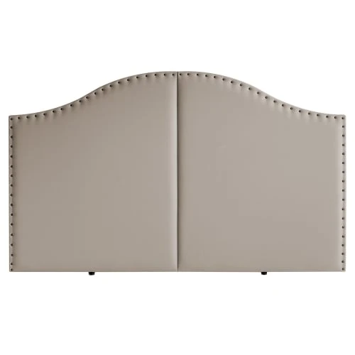 HOMN Têtes De Lit Tête De Lit Avec Des Clous 160x95 Cm Taupe 3 HOMN Têtes De Lit Tête De Lit Avec Des Clous 160x95 Cm Taupe