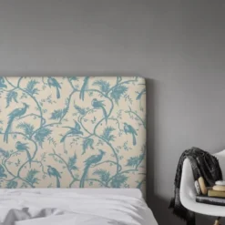 MyQuintus Têtes De Lit Tête De Lit Avec Housse Bleu 160 Cm -Tables De Chevet Soldes tete de lit avec housse bleu 160 cm 14