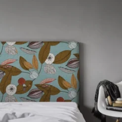 MyQuintus Têtes De Lit Tête De Lit Avec Housse Bleu 160 Cm -Tables De Chevet Soldes tete de lit avec housse bleu 160 cm 20