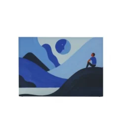 MyQuintus Têtes De Lit Tête De Lit Avec Housse Bleu 160 Cm