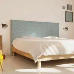 MyQuintus Têtes De Lit Tête De Lit Avec Housse Bleu 180 Cm -Tables De Chevet Soldes tete de lit avec housse bleu 180 cm 1