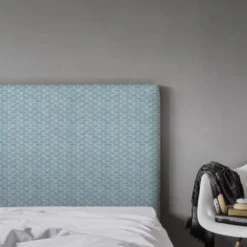 MyQuintus Têtes De Lit Tête De Lit Avec Housse Bleu 180 Cm -Tables De Chevet Soldes tete de lit avec housse bleu 180 cm 4