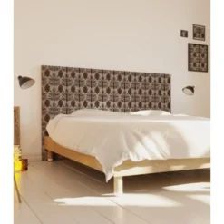 MyQuintus Têtes De Lit Tête De Lit Avec Housse Gris 140 Cm -Tables De Chevet Soldes tete de lit avec housse gris 140 cm 7