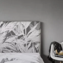 MyQuintus Têtes De Lit Tête De Lit Avec Housse Gris 180 Cm -Tables De Chevet Soldes tete de lit avec housse gris 180 cm 4