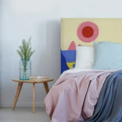 MyQuintus Têtes De Lit Tête De Lit Avec Housse Multicolore 140 Cm -Tables De Chevet Soldes tete de lit avec housse multicolore 140 cm 11