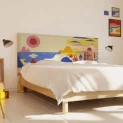 MyQuintus Têtes De Lit Tête De Lit Avec Housse Multicolore 160 Cm -Tables De Chevet Soldes tete de lit avec housse multicolore 160 cm 1