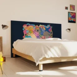 MyQuintus Têtes De Lit Tête De Lit Avec Housse Multicolore 180 Cm -Tables De Chevet Soldes tete de lit avec housse multicolore 180 cm 1