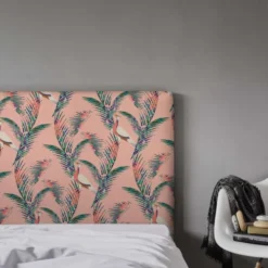 MyQuintus Têtes De Lit Tête De Lit Avec Housse Rose 140 Cm -Tables De Chevet Soldes tete de lit avec housse rose 140 cm 16