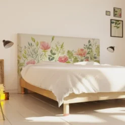 MyQuintus Têtes De Lit Tête De Lit Avec Housse Rose 180 Cm -Tables De Chevet Soldes tete de lit avec housse rose 180 cm 1