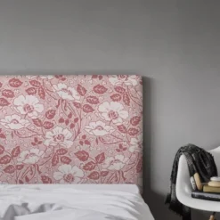 MyQuintus Têtes De Lit Tête De Lit Avec Housse Rose Argile 160 Cm -Tables De Chevet Soldes tete de lit avec housse rose argile 160 cm 4