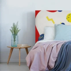 MyQuintus Têtes De Lit Tête De Lit Avec Housse Rouge 180 Cm -Tables De Chevet Soldes tete de lit avec housse rouge 180 cm 9