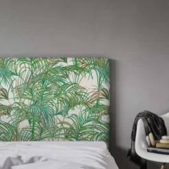 MyQuintus Têtes De Lit Tête De Lit Avec Housse Vert 140 Cm -Tables De Chevet Soldes tete de lit avec housse vert 140 cm 4