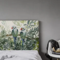 MyQuintus Têtes De Lit Tête De Lit Avec Housse Vert 160 Cm -Tables De Chevet Soldes tete de lit avec housse vert 160 cm 28