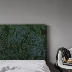 MyQuintus Têtes De Lit Tête De Lit Avec Housse Vert 180 Cm -Tables De Chevet Soldes tete de lit avec housse vert 180 cm 50