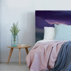 MyQuintus Têtes De Lit Tête De Lit Avec Housse Violet 180 Cm -Tables De Chevet Soldes tete de lit avec housse violet 180 cm 5