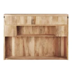 Maisons Du Monde Têtes De Lit Tête De Lit Avec Rangements En Manguier Massif L 140 Cm -Tables De Chevet Soldes tete de lit avec rangements en manguier massif l 140 cm 1000 11 32 146279 5