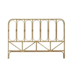 Bois Dessus Bois Dessous Têtes De Lit Tête De Lit Bohème En Rotin 160 Cm