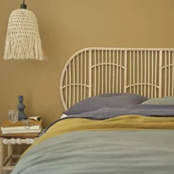 Bois Dessus Bois Dessous Têtes De Lit Tête De Lit Bohème En Rotin 160 Cm -Tables De Chevet Soldes tete de lit boheme en rotin 160 cm 6