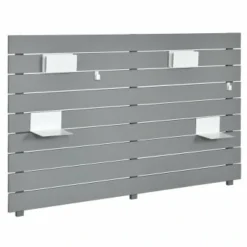 ID Kids Têtes De Lit Tête De Lit Bois Massif Gris -Tables De Chevet Soldes tete de lit bois massif gris 7