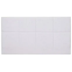 Homifab Têtes De Lit Tête De Lit Capitonnée En Tissu Gris Clair 140 Cm