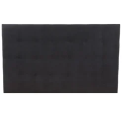 Homifab Têtes De Lit Tête De Lit Capitonnée En Velours Gris Anthracite 140 Cm