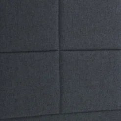 Oviala Têtes De Lit Tête De Lit Capitonnée Gris Anthracite 160 Cm -Tables De Chevet Soldes tete de lit capitonnee gris anthracite 160 cm 3