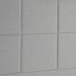 Oviala Têtes De Lit Tête De Lit Capitonnée Gris Clair 140 Cm -Tables De Chevet Soldes tete de lit capitonnee gris clair 140 cm 3