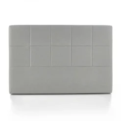 Oviala Têtes De Lit Tête De Lit Capitonnée Gris Clair 160 Cm -Tables De Chevet Soldes tete de lit capitonnee gris clair 160 cm 1